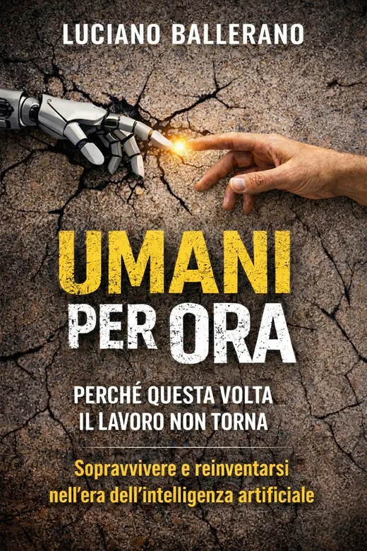 Copertina: Umani per ora — Luciano Ballerano